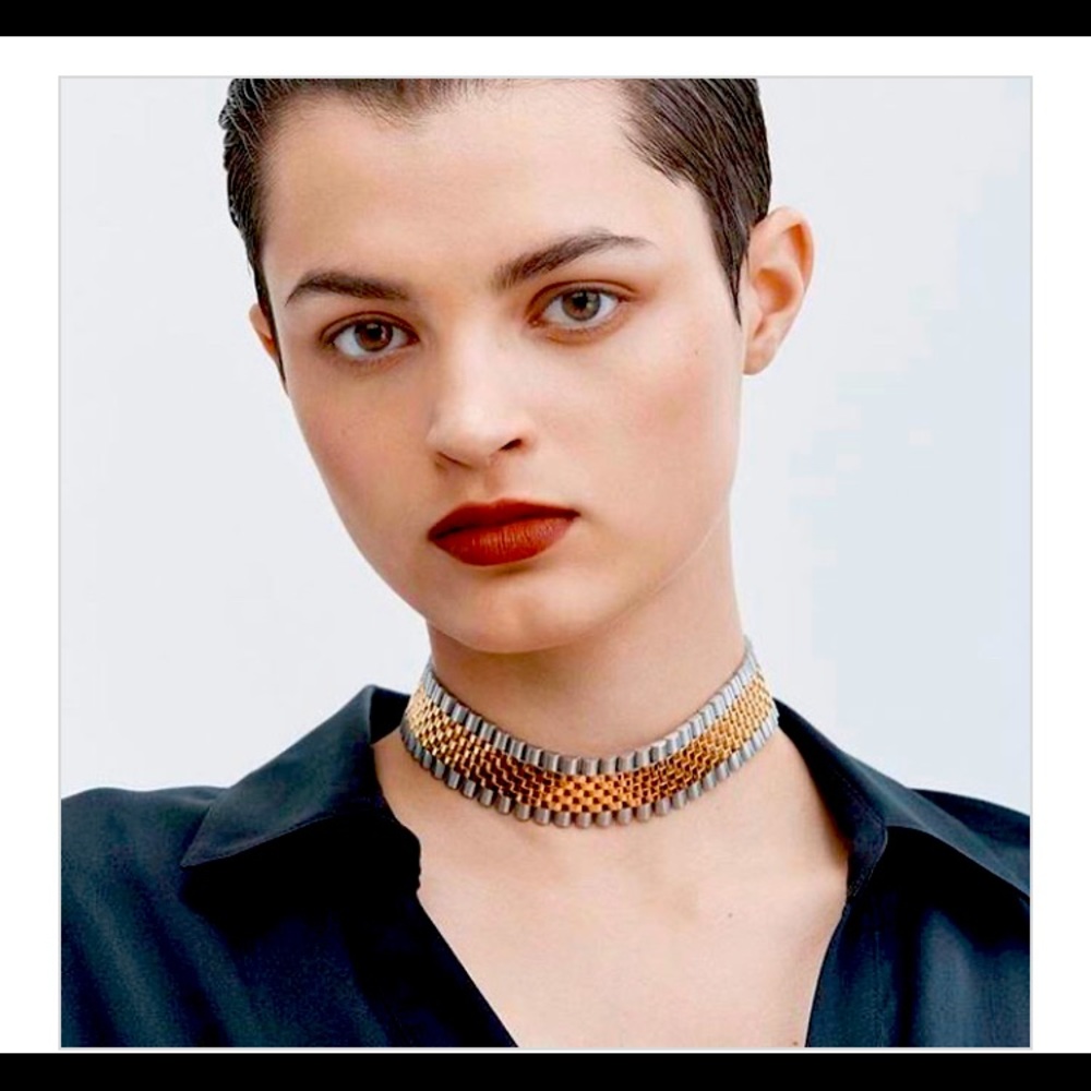 Alexander Wang Watchband Choker Necklace